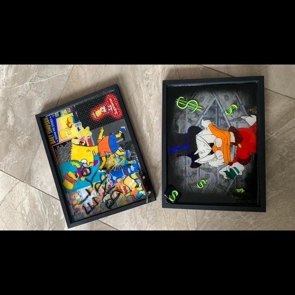 CUSTOM DRAWING RESIN ART - Picture 2 of 3